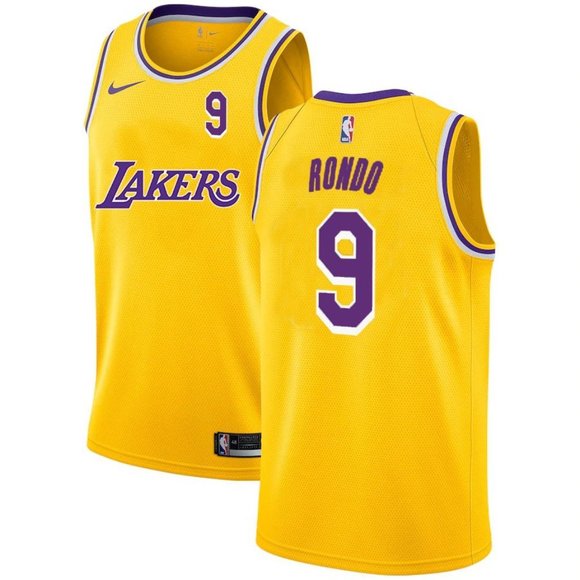 rondo jersey lakers